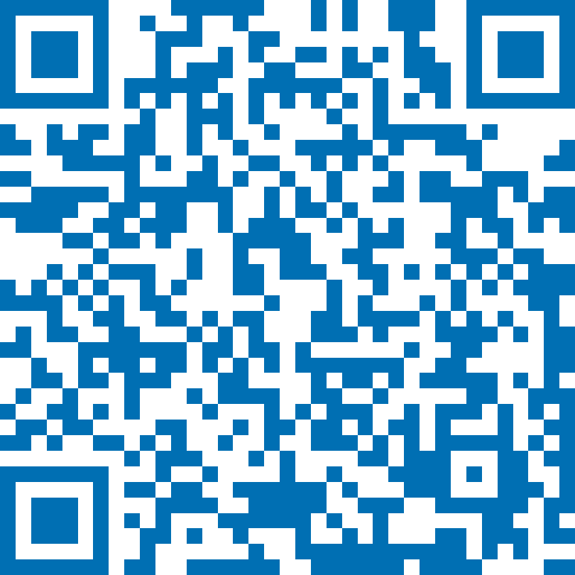 Ein Blauer QR-Code für BKK GooglePlay